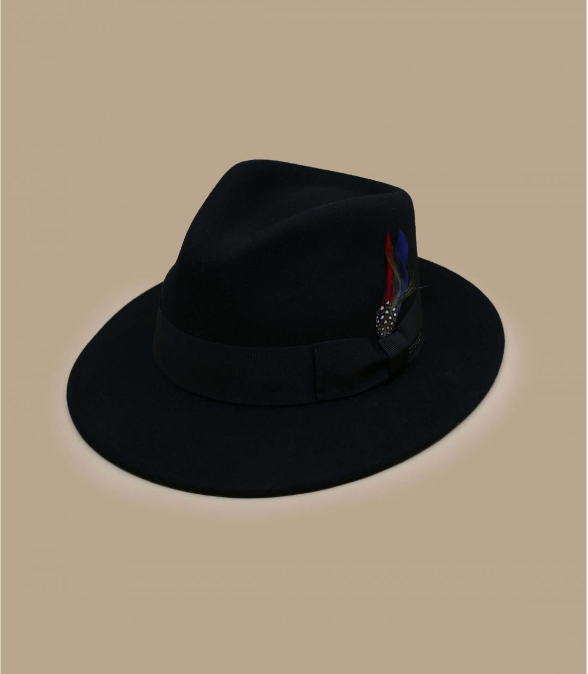 Traveller Tacoma Woolfelt Cashmere black Stetson